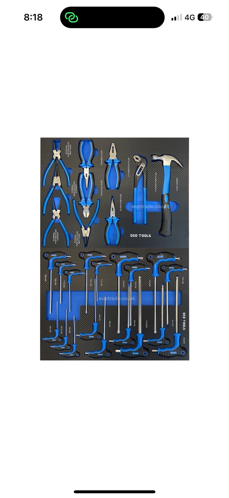 DSD Tools Pliers & Hex Key Set