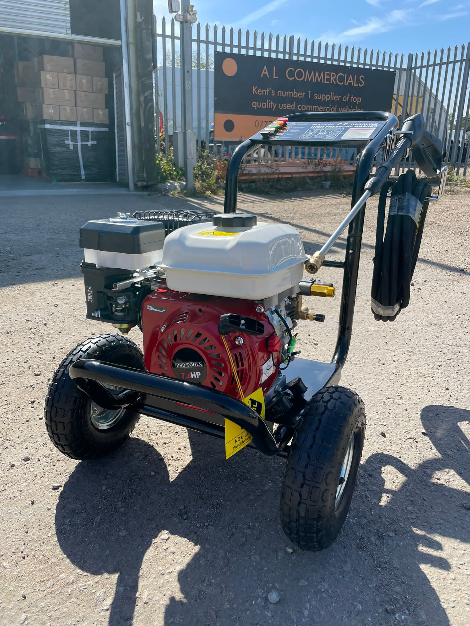 DSD Tools 7HP Petrol Pressure Washer