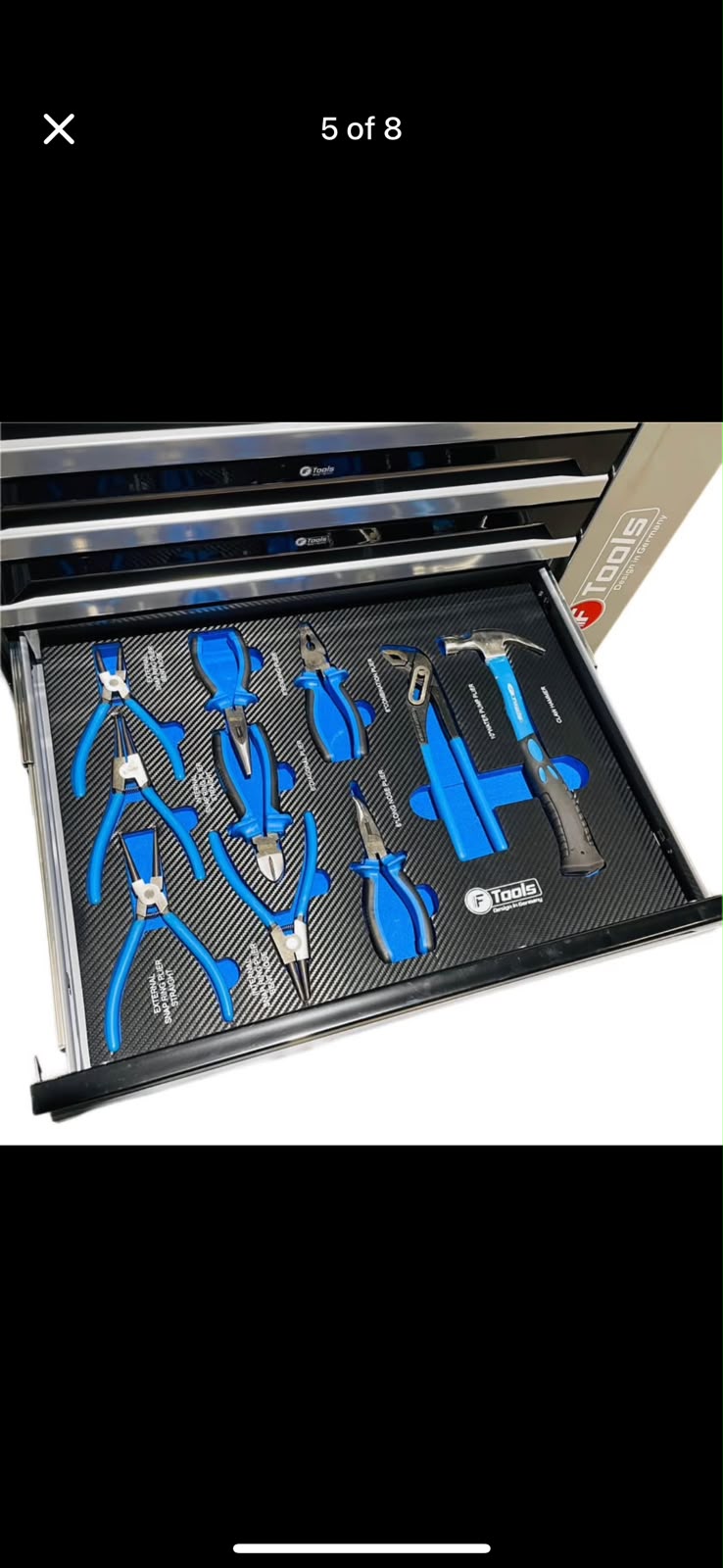 F Tools Pliers & Hammer Set