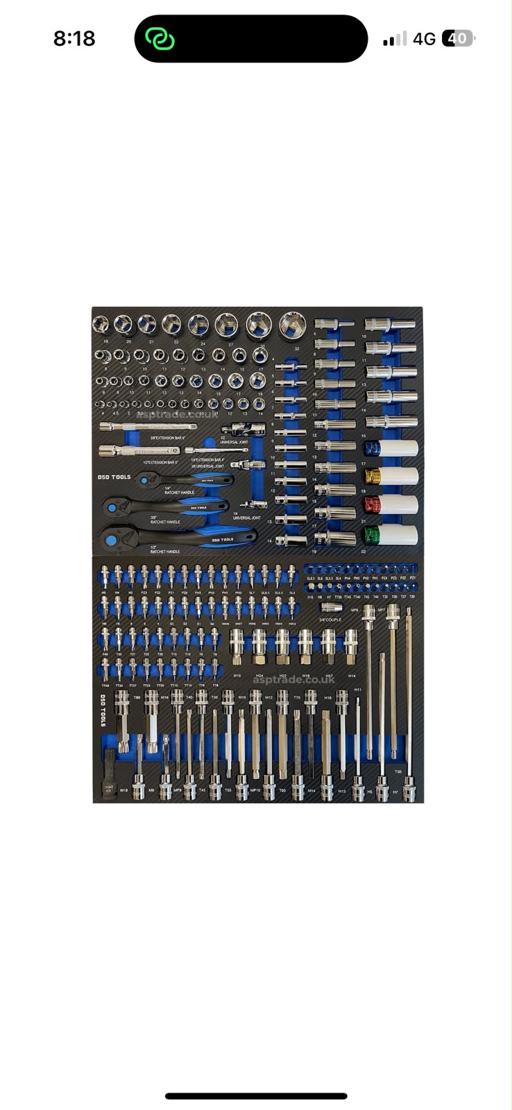 DSD Tools Professional Socket Set